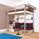 Full Size Loft Bed With Stairs