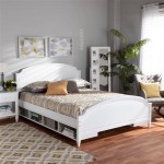 Full Size Platform Bed And Mattress