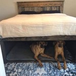 Queen Size Bed With Dog Bed Underneath