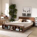 Wood Platform Bed Full Size